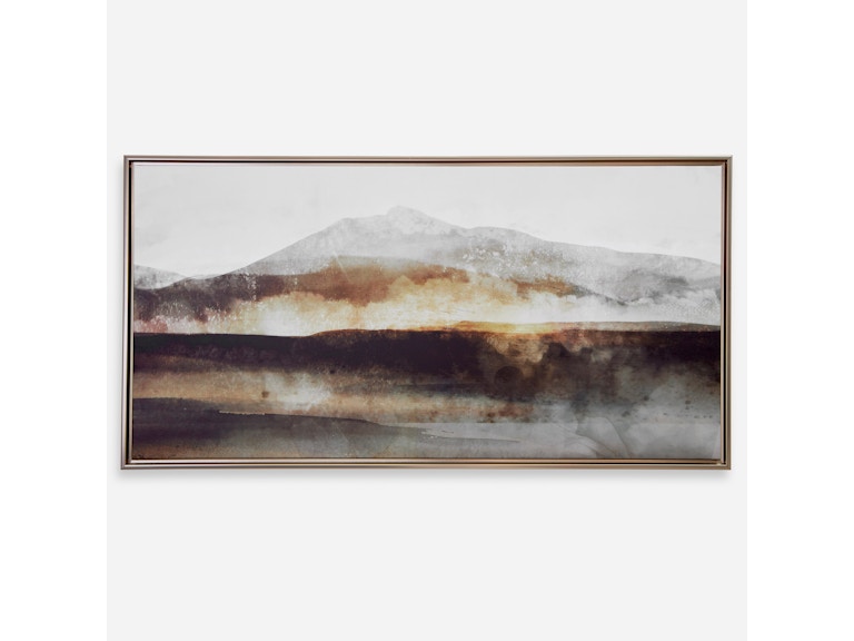 Uttermost Art Splash Of Land Framed Canvas 32359 at Norwood Furniture