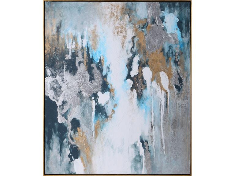 Uttermost Art Stormy Seas Hand Painted Canvas 36058 at Norwood Furniture