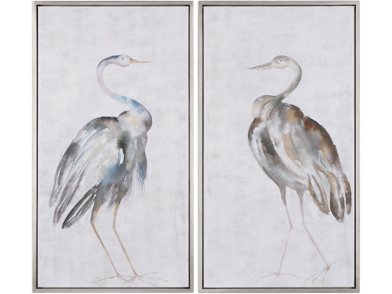Uttermost Art Summer Birds Framed Art Set/2 35353 At Norwood Furniture
