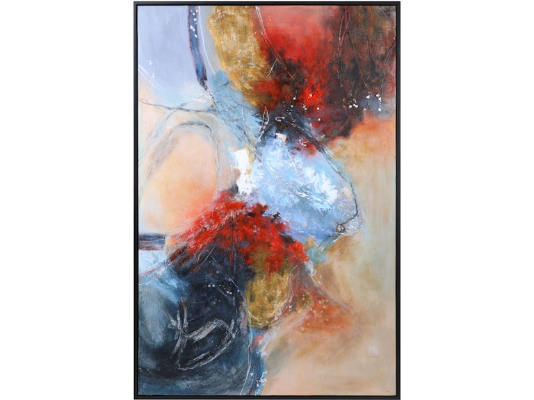 Uttermost Art Summer Sunset Abstract Art 51306 at Norwood Furniture