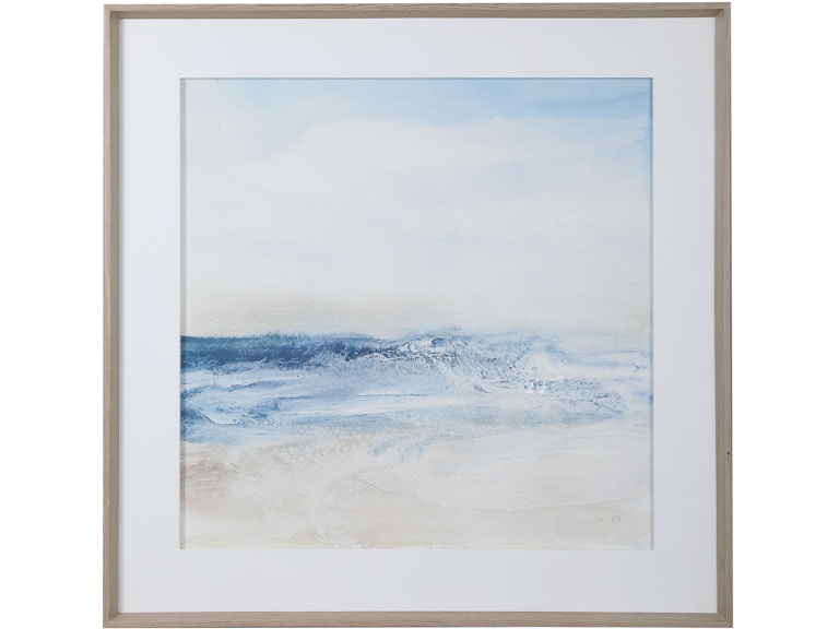 Uttermost Art Surf And Sand Framed Print 41621 at Norwood Furniture