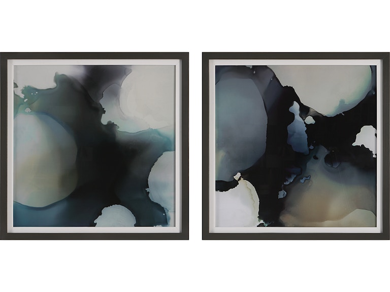 Uttermost Art Telescopic Abstract Framed Prints Set/2 41458 at Norwood Furniture