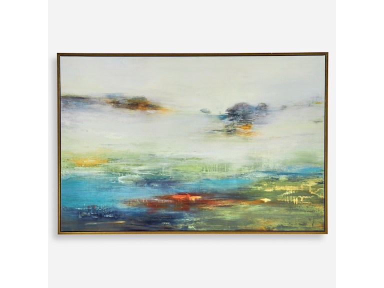 Uttermost Art Textured Land Framed Landscape Art 32326 at Norwood Furniture