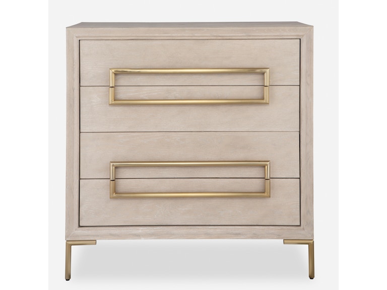 Uttermost Bedroom Alessia Light Oak Accent Chest 24770 At Norwood Furniture