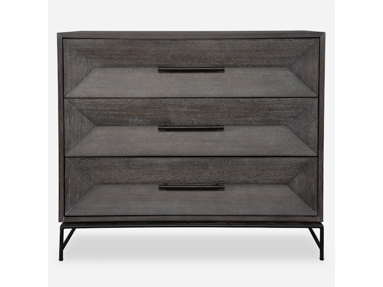 Uttermost Bedroom Knox Dark Walnut Accent Chest 24671 At Norwood Furniture