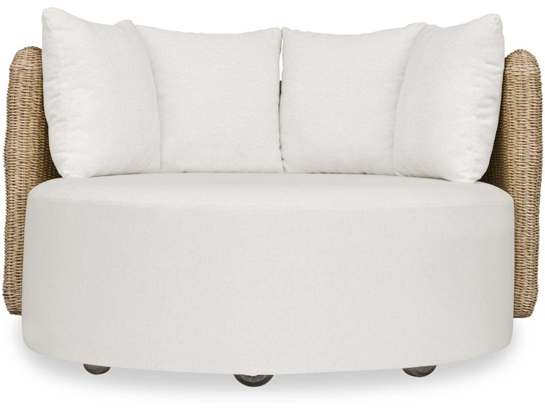 Uttermost Bedroom Sunset Outdoor Round Swivel Day Bed 53034 At Norwood Furniture