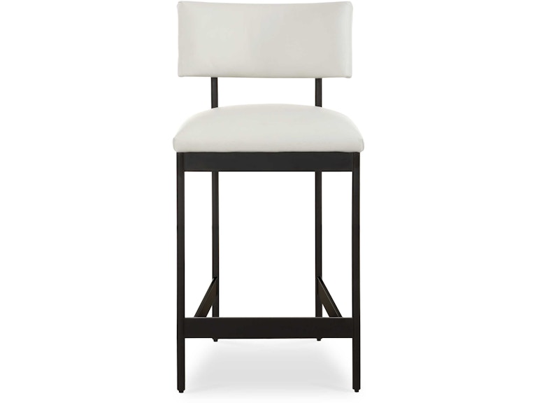 Uttermost Casual Dining Apsley Black Counter Stool 23937 at Norwood Furniture
