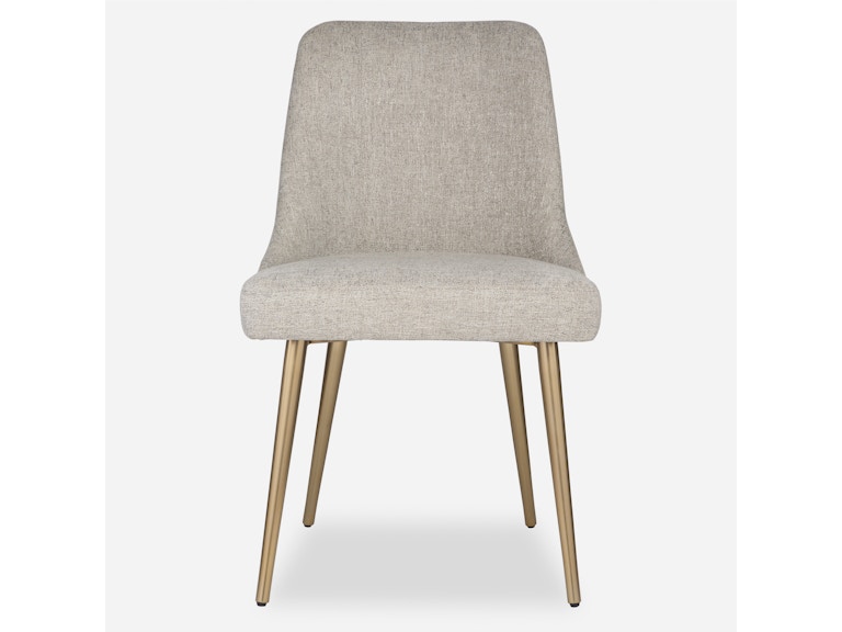 Uttermost Casual Dining Bramwell Gray Dining Chair 23838 at Norwood Furniture