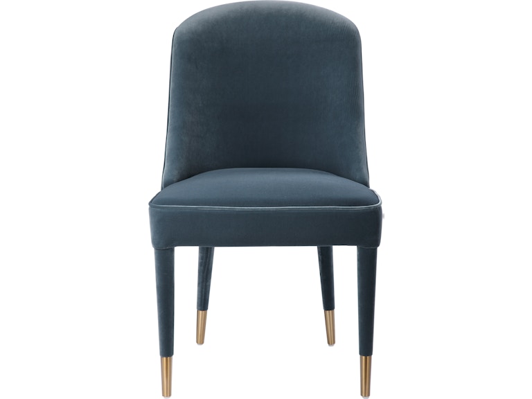 Uttermost Casual Dining Brie Armless Chair Blue Set Of 2 23556-2 At Norwood Furniture