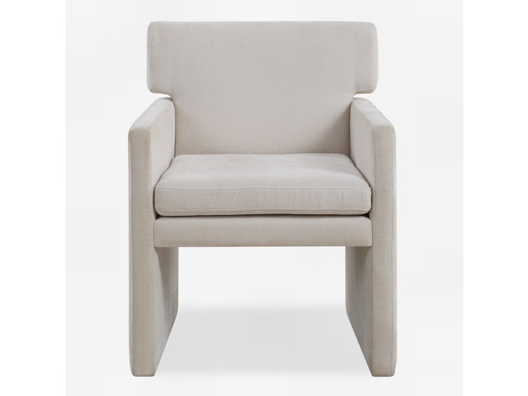 Uttermost Casual Dining Colette Ivory Dining Chair 23877 at Norwood Furniture