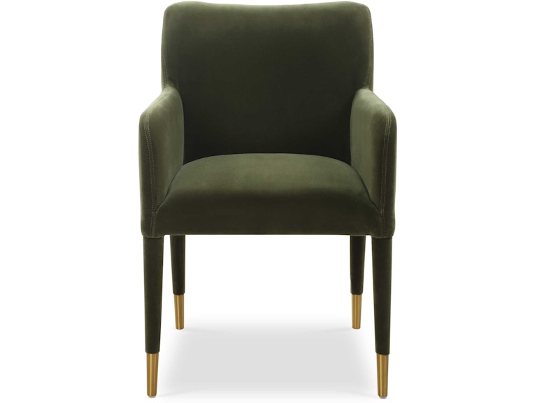 Uttermost Casual Dining Conifer Moss Dining Arm Chair 23941 at Norwood Furniture