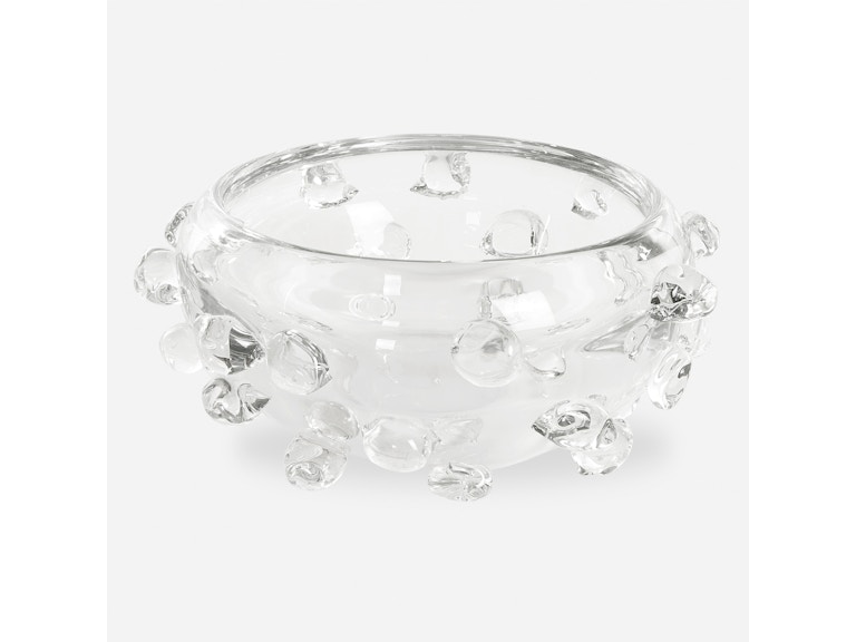 Uttermost Home Accents Aura Clear Glass Bowl 18181 at Norwood Furniture