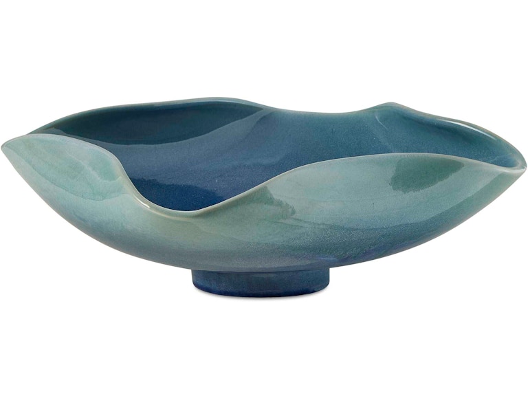 Uttermost Home Accents Blue Lagoon Outdoor Bowl 18249 at Norwood Furniture