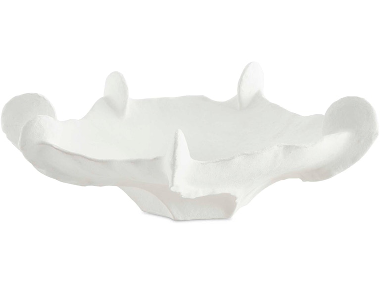 Uttermost Home Accents Coral Mirage White Outdoor Bowl 18248 at Norwood Furniture