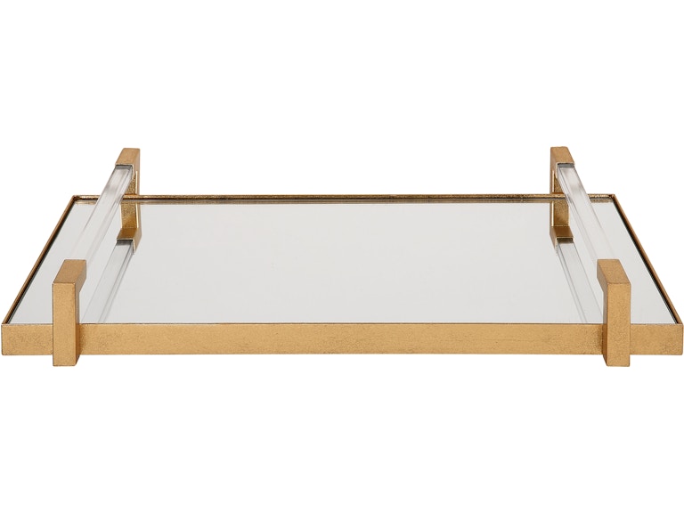 Uttermost Home Accents Deki Gold Mirrored Tray 18083 at Norwood Furniture