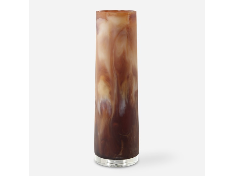 Uttermost Home Accents Iced Mocha Vase 18143 at Norwood Furniture