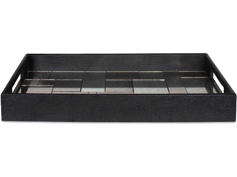 Uttermost Home Accents Modern Mosaic Antique Mirrored Tray 18261 at Norwood Furniture