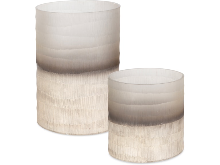 Uttermost Home Accents Ombra Modern Vases Set/2 18206 at Norwood Furniture