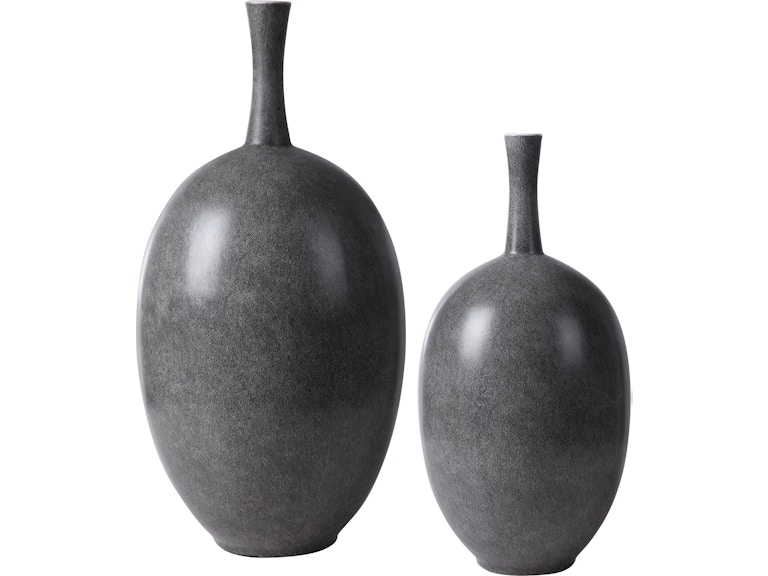 Uttermost Home Accents Riordan Modern Vases Set/2 17711 at Norwood Furniture
