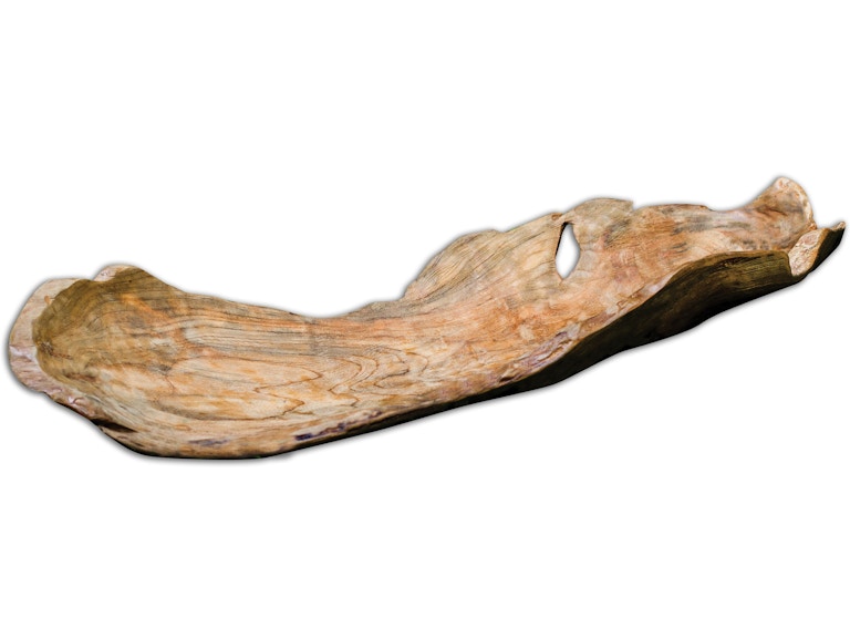 Uttermost Home Accents Teak Leaf Bowl 17085 at Norwood Furniture