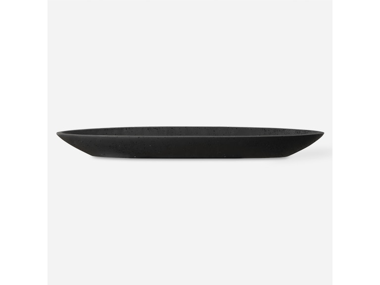 Uttermost Home Accents Vessel Cast Black Canoe Bowl 18164 at Norwood Furniture