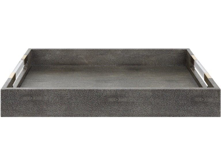 Uttermost Home Accents Wessex Gray Tray 17996 at Norwood Furniture