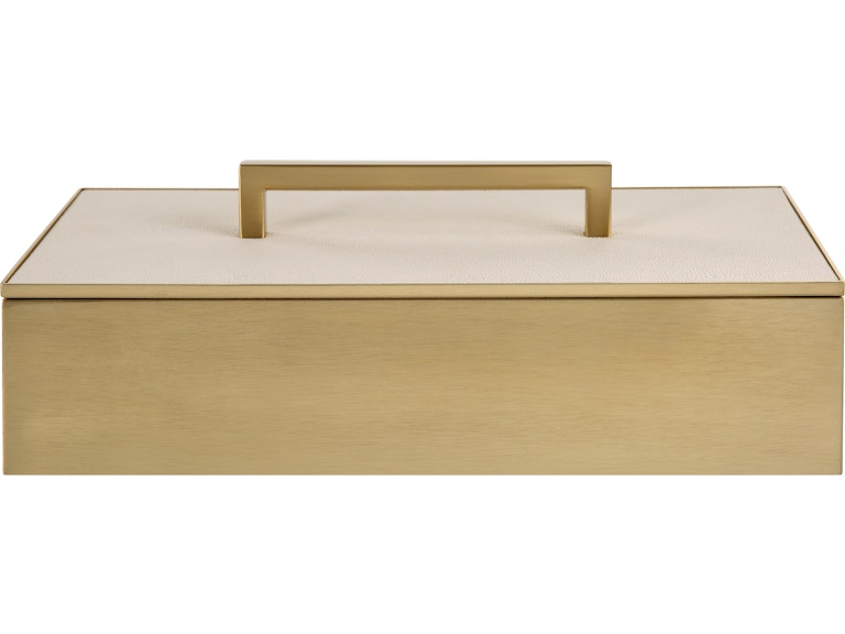 Uttermost Home Accents Wessex White Box 18110 at Norwood Furniture