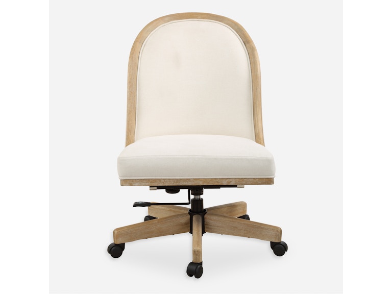 Uttermost Home Office Lithe Light Oak Desk Chair 23799 at Norwood Furniture