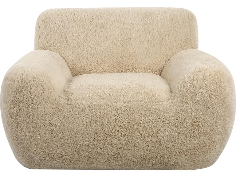 Uttermost Living Room Abide Sheepskin Accent Chair 23780 at Norwood Furniture