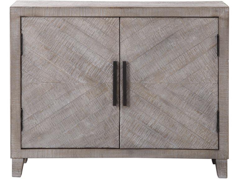 Uttermost Living Room Adalind White Washed Accent Cabinet 24873 At Norwood Furniture
