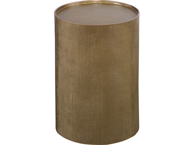 Uttermost Living Room Adrina Drum Accent Table 25114 at Norwood Furniture