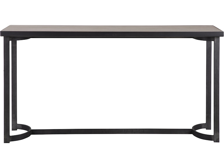 Uttermost Living Room Basuto Steel Console Table 24951 at Norwood Furniture