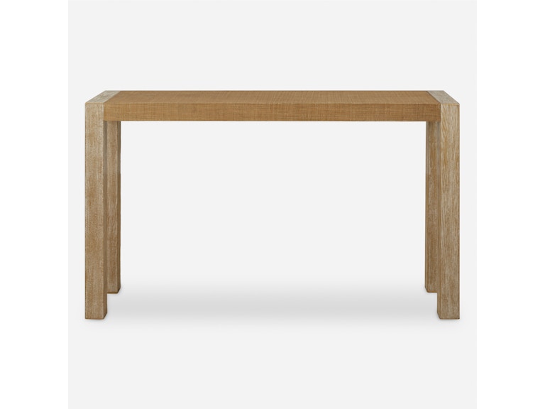 Uttermost Living Room Bentley Grasscloth Console Table 24510 at Norwood Furniture