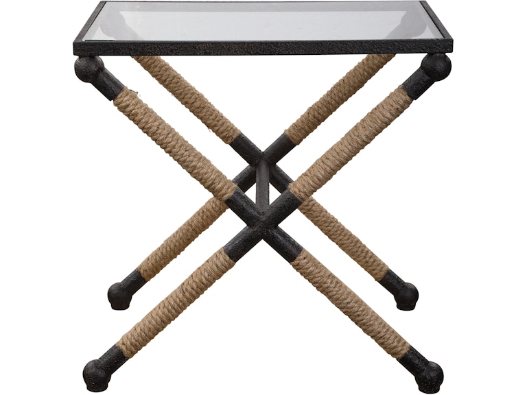 Uttermost Living Room Braddock Coastal Accent Table 24983 at Norwood Furniture