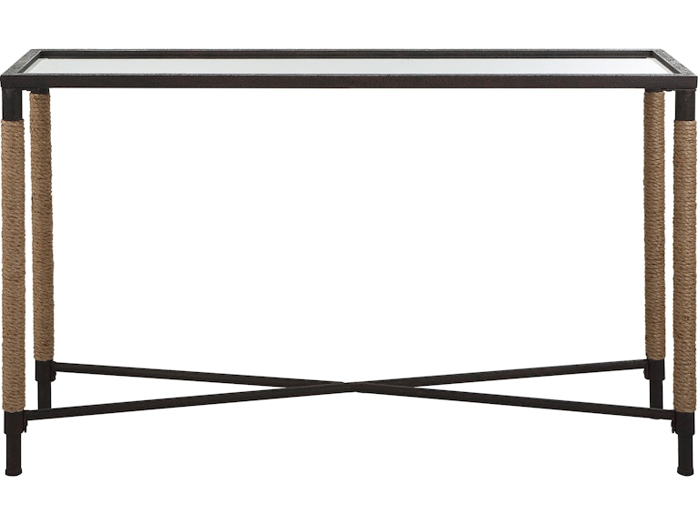 Uttermost Living Room Braddock Coastal Console Table 22880 at Norwood Furniture