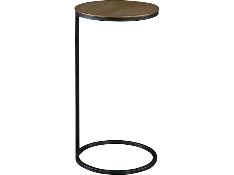 Uttermost Living Room Brunei Gold Accent/Drink Table 25259 at Norwood Furniture