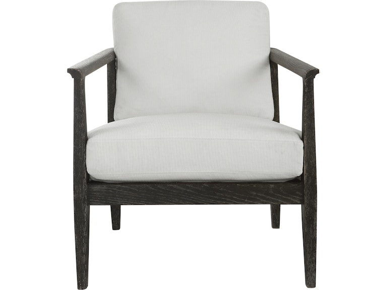 Uttermost Living Room Brunei White Accent Chair 23696 at Norwood Furniture