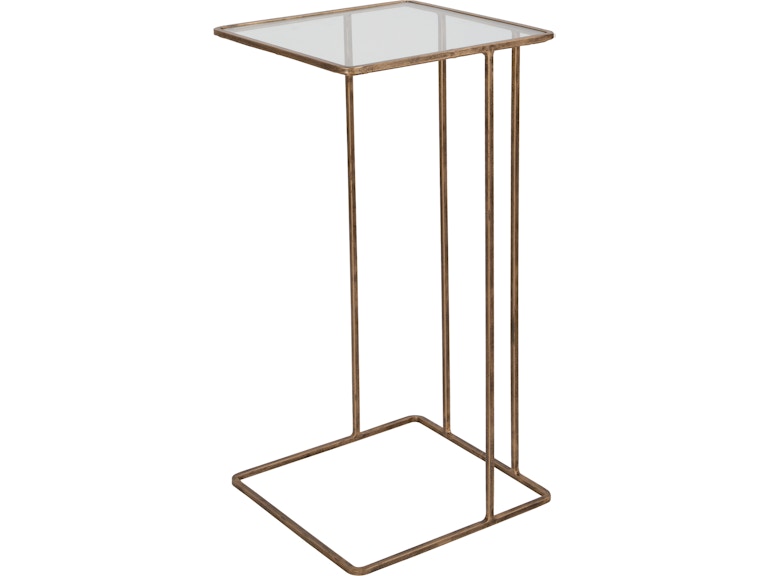Uttermost Living Room Cadmus Gold Accent Table 25066 at Norwood Furniture