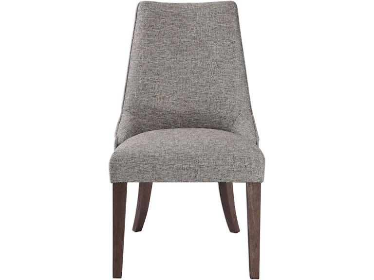 Uttermost Living Room Daxton Earth Tone Armless Chair 23494 at Norwood Furniture
