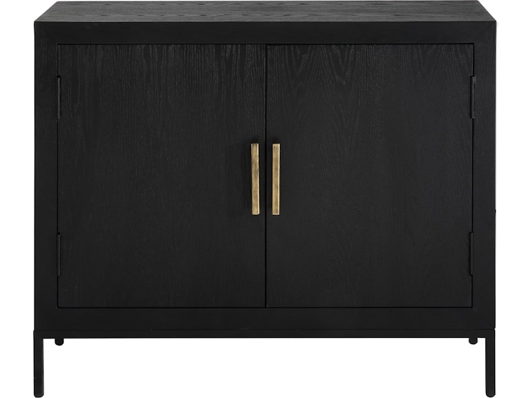 Uttermost Living Room Front Range Dark Oak 2 Door Cabinet 22891 at Norwood Furniture