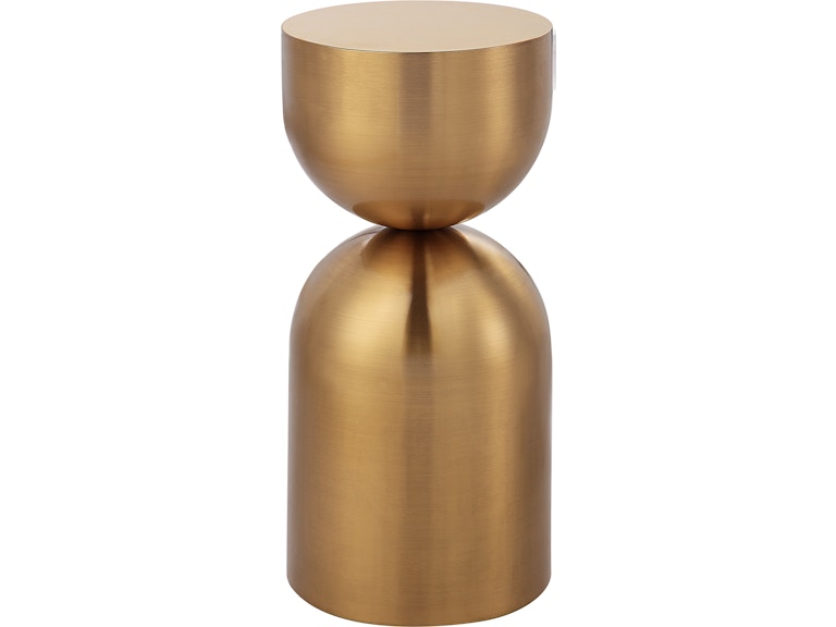 Uttermost Living Room Golden Vessel Modern Accent Table 24102 at Norwood Furniture