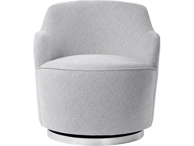 Uttermost Living Room Hobart Casual Swivel Chair 23529 at Norwood Furniture