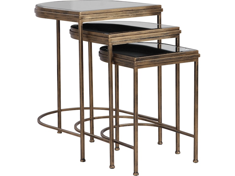 Uttermost Living Room India Nesting Tables Set/3 24908 at Norwood Furniture