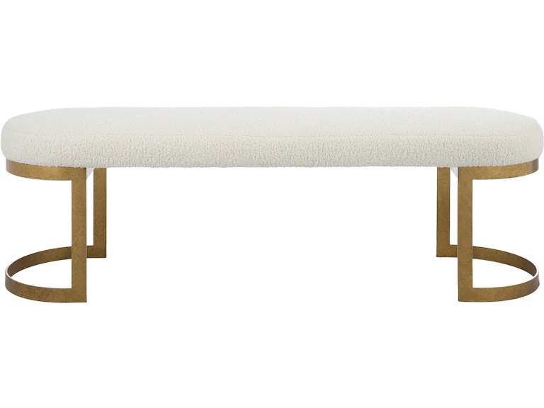 Uttermost Living Room Infinity Gold Bench 23757 At Norwood Furniture