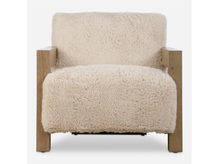 Uttermost Living Room Jackson Sheepskin Accent Chair 23453 at Norwood Furniture