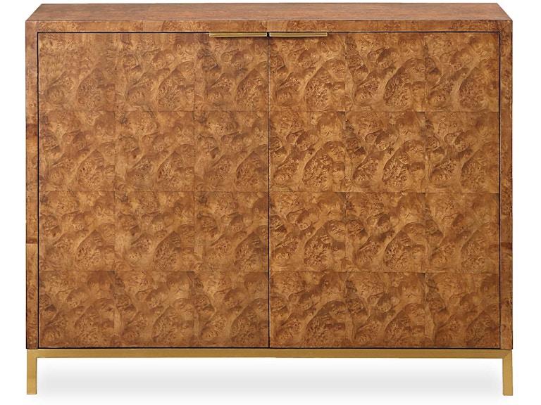 Uttermost Living Room Jethro Burl 2 Door Cabinet 50083 at Norwood Furniture