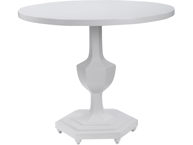 Uttermost Living Room Kabarda White Foyer Table 24945 at Norwood Furniture