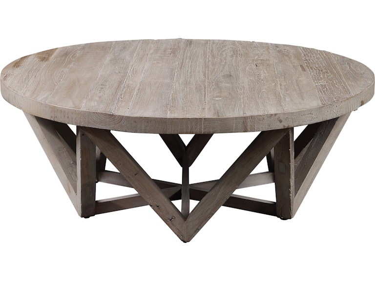 Uttermost Living Room Kendry Reclaimed Wood Coffee Table 24928 at Norwood Furniture