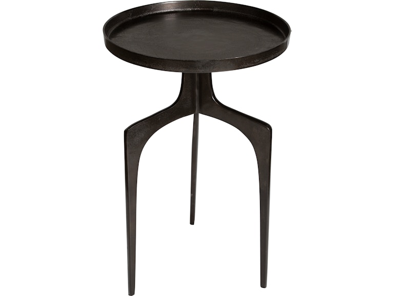 Uttermost Living Room Kenna Bronze Accent Table 25141 at Norwood Furniture