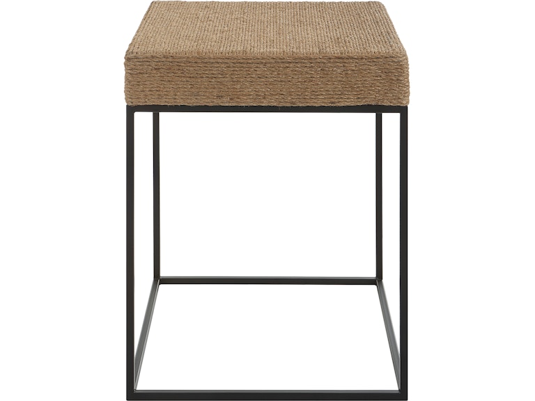 Uttermost Living Room Laramie Rustic Rope Accent Table 22884 at Norwood Furniture